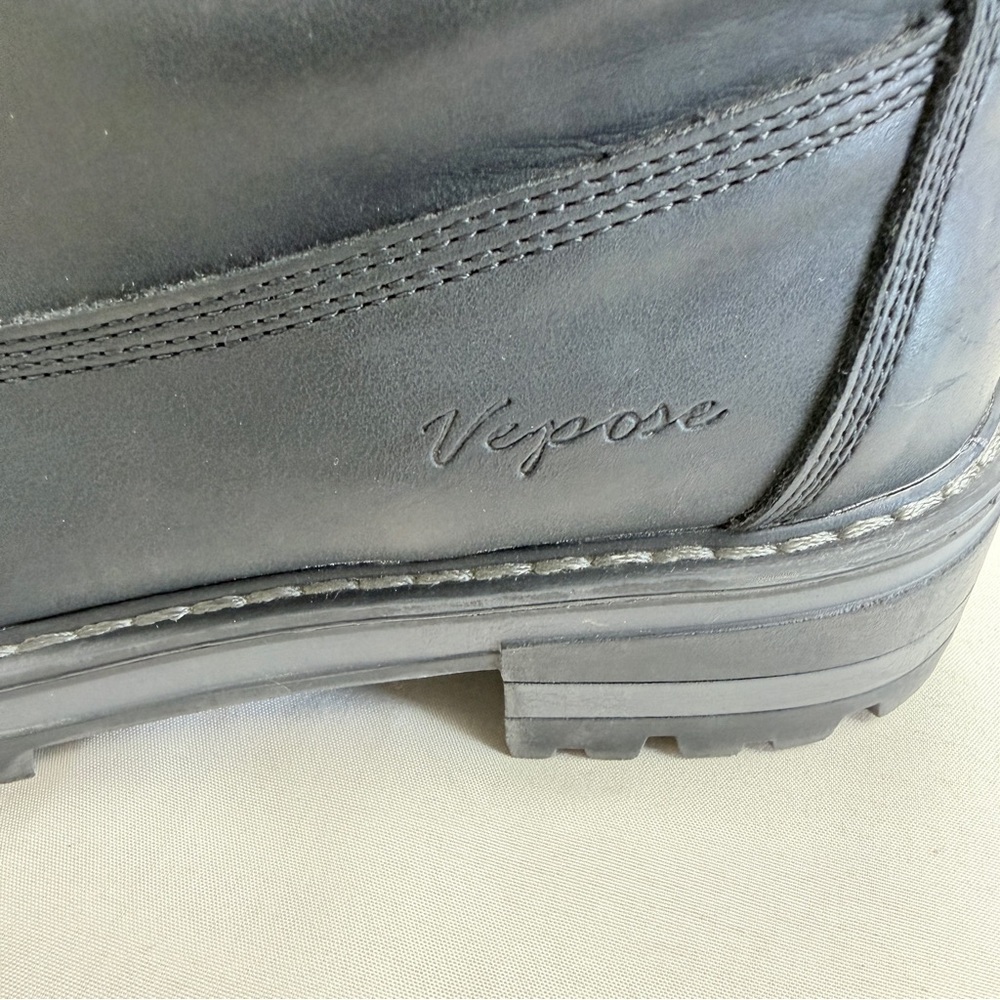 Women’s Black Lace-Up Boots - Picture 10 of 13
